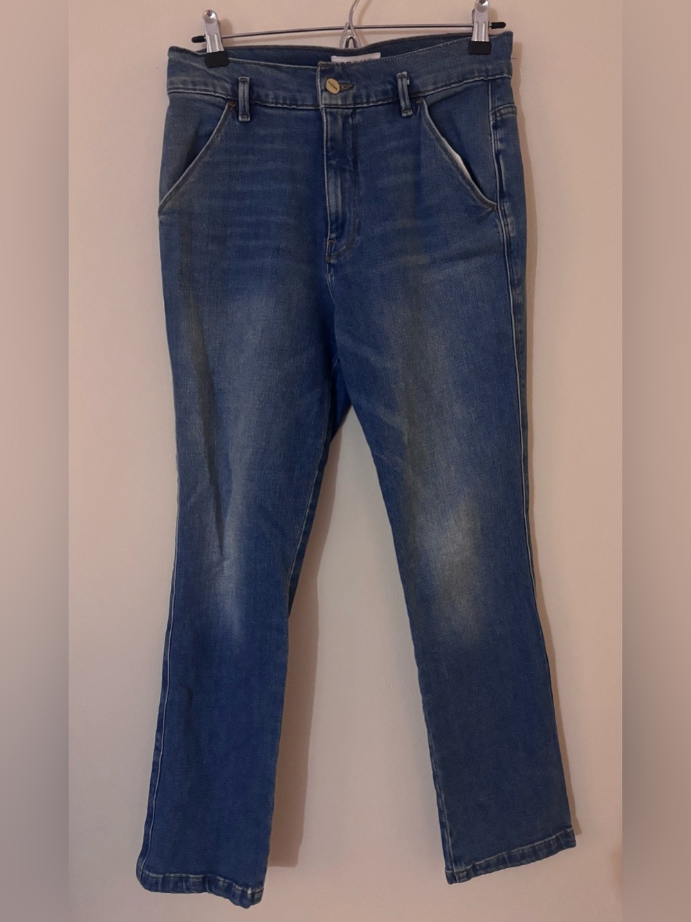 FRAME Le Slender Straight Leg Jeans Thistle Wash Size 28